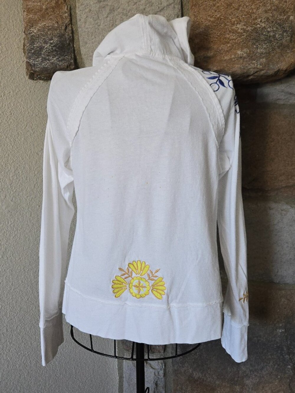 CAbi Embroidered Floral Zip-Up Hoodie - Picture 8 of 16